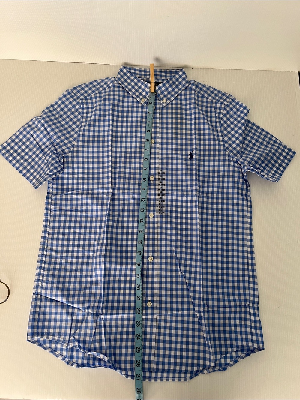 Boys Polo Ralph Lauren Button Down Shirt Size XL (18-20)
